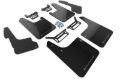 Picture of Rally Armor RAL UR Blk Flap/Grey Logo Mud Flaps - MF48-UR-BLK/GRY