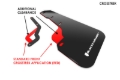 Picture of Rally Armor RAL UR Blk Flap/Rd Logo Mud Flaps - MF46-LTUR-BLK/RD