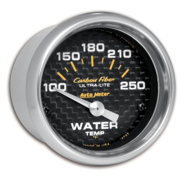 Picture of AutoMeter AM Carbon Fiber Gauges - 4737