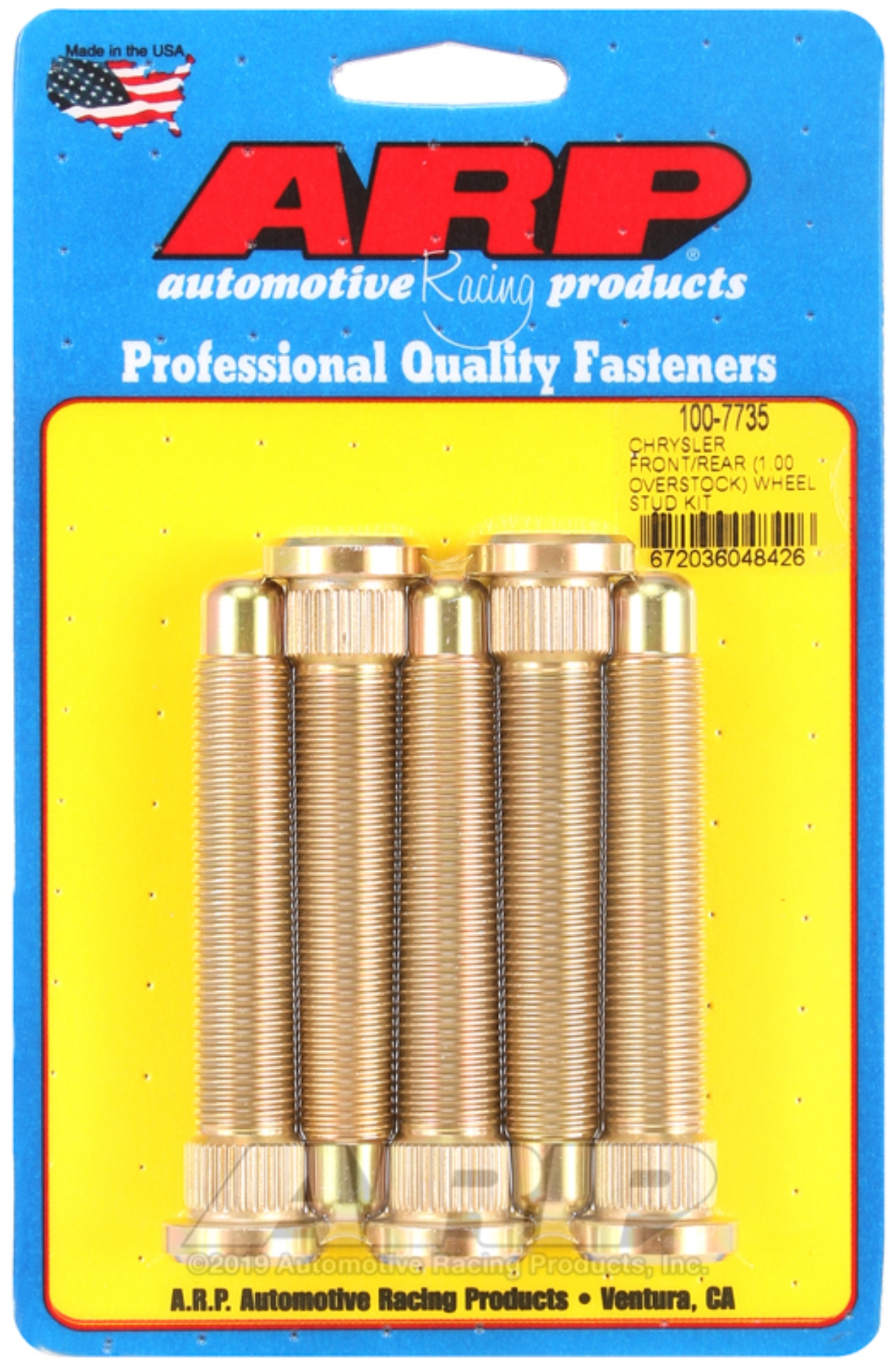 Picture of ARP Wheel Stud Kits Front - 100-7735