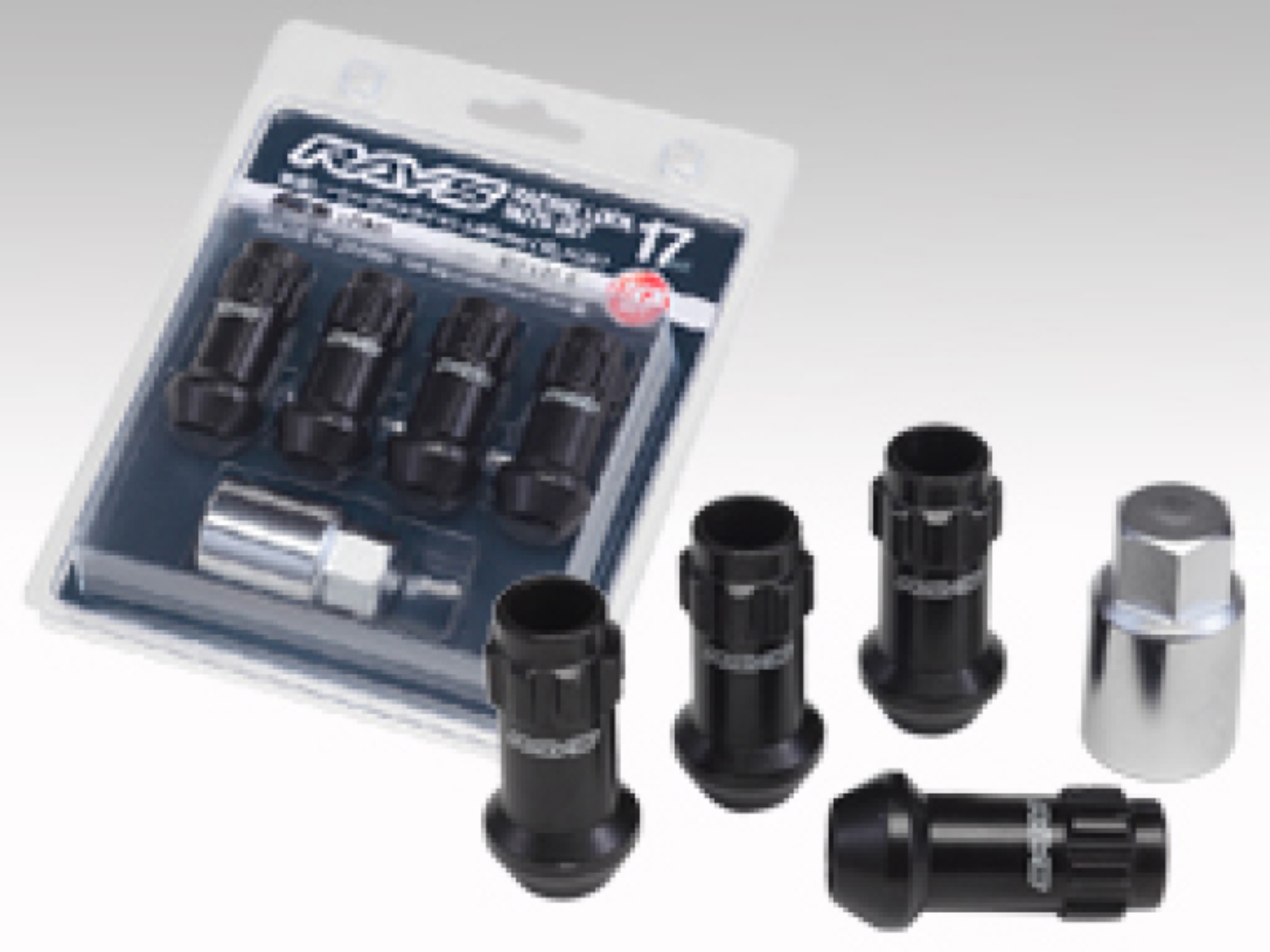 Picture of Rays RAY Hex Lug Nuts & Lock - W17RN12150BL484LP