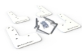 Picture of Rally Armor RAL UR White Flap/Black Logo Mud Flaps - MF51-UR-WH/BLK