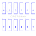 Picture of King Engine Bearings KING Connecting Rod Bearings - CR6759AM
