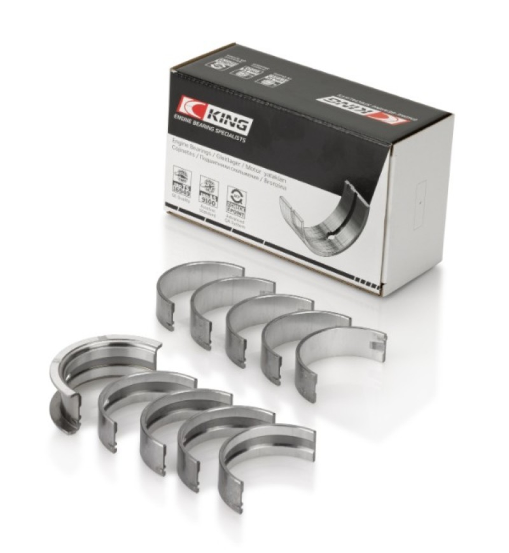 Picture of King Engine Bearings KING Main Bearings - MB5518AM060