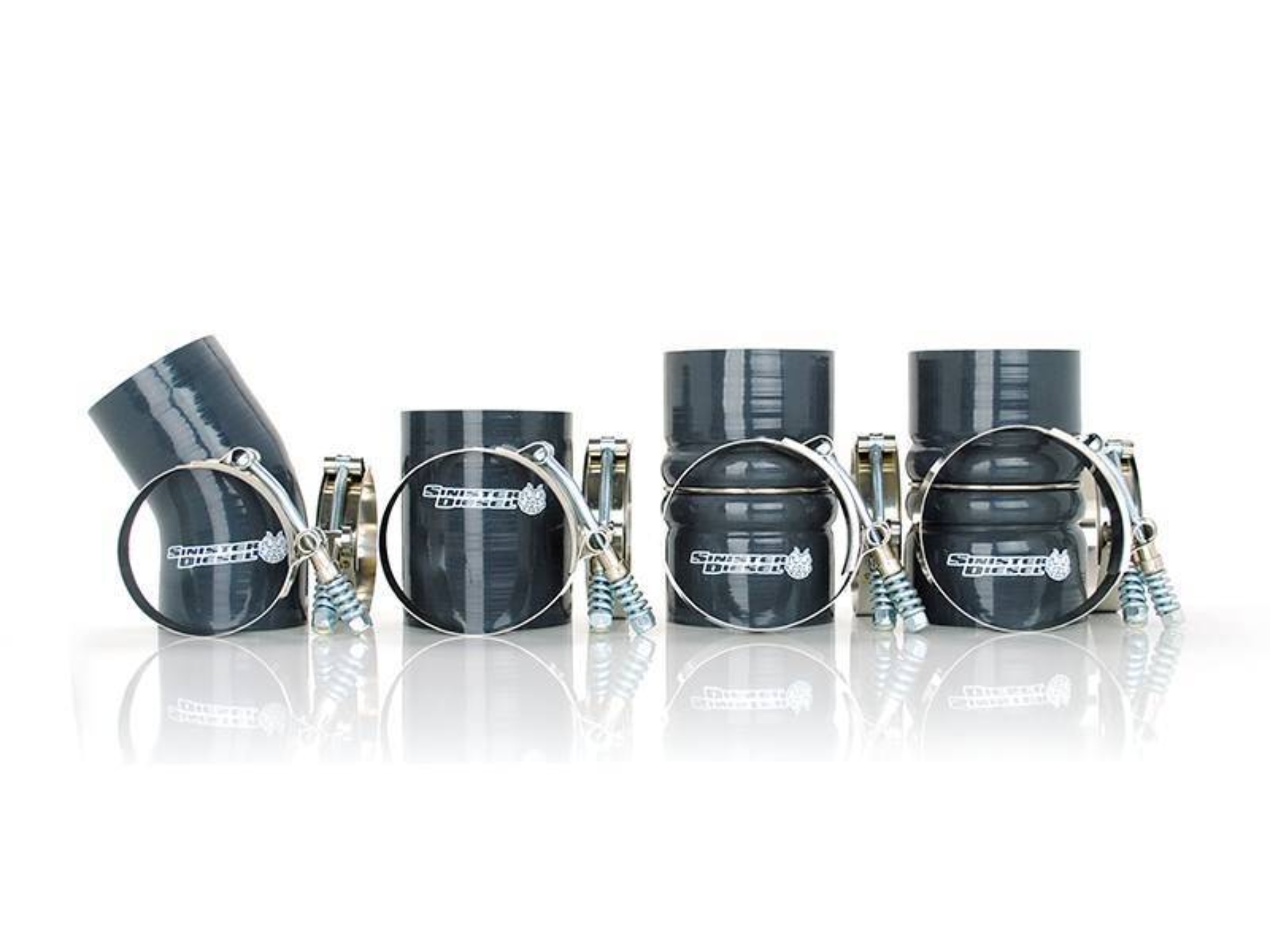 Picture of Sinister Diesel SIN Silicone Hoses Silicone Couplers & Hoses - SD-BK-6.0