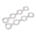 Picture of Stainless Works, SBF 4.6L 2V round port, 1-5/8" primary header flanges.