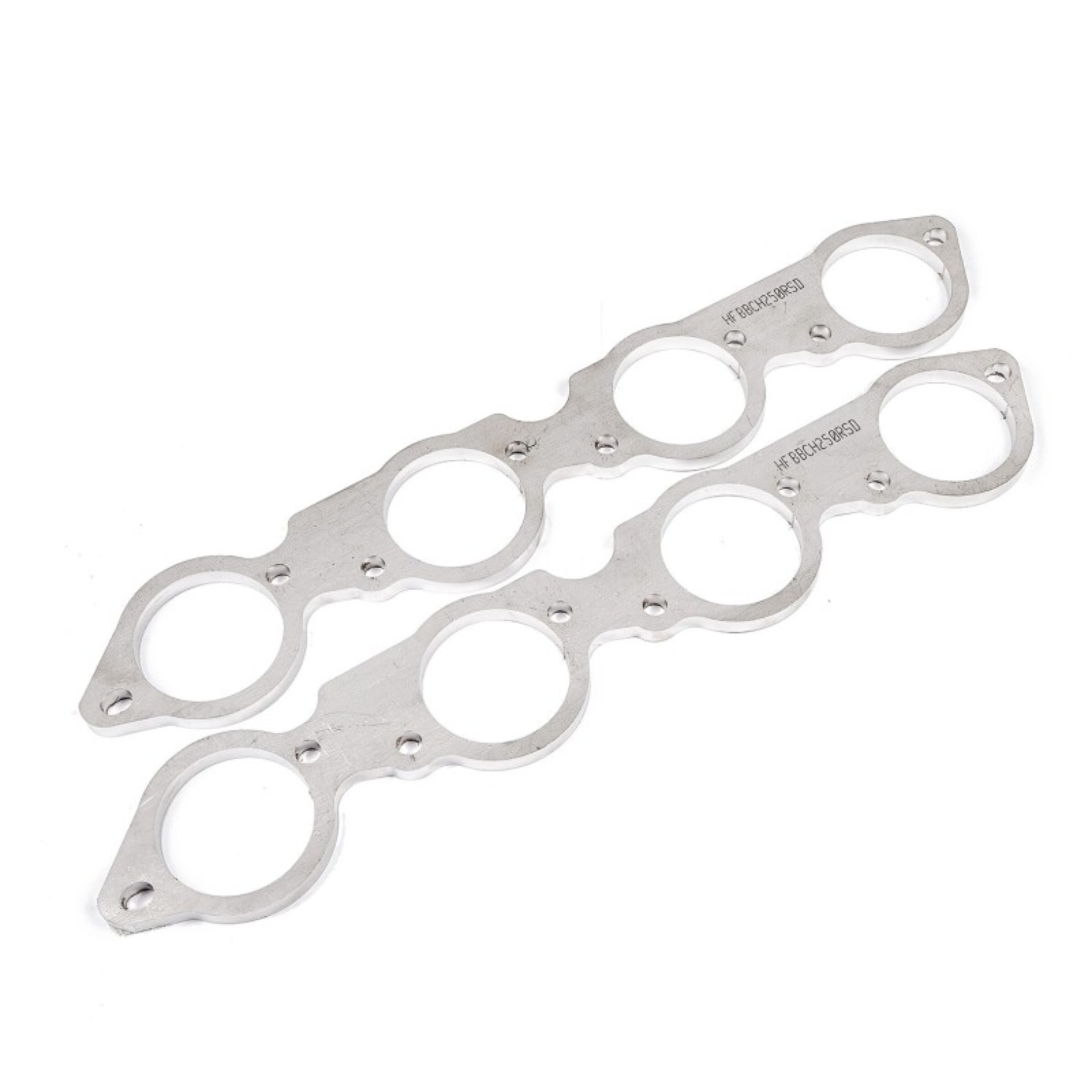 Picture of Stainless Works, Big Block Chevy round port 2-3/8" primary header flanges.