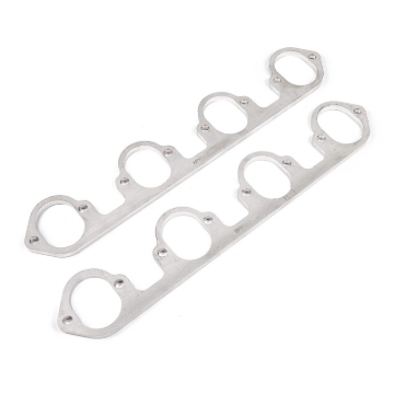 Picture of Stainless Works, Big Block Ford tall oval port, 2-1/4" primary, header flanges.
