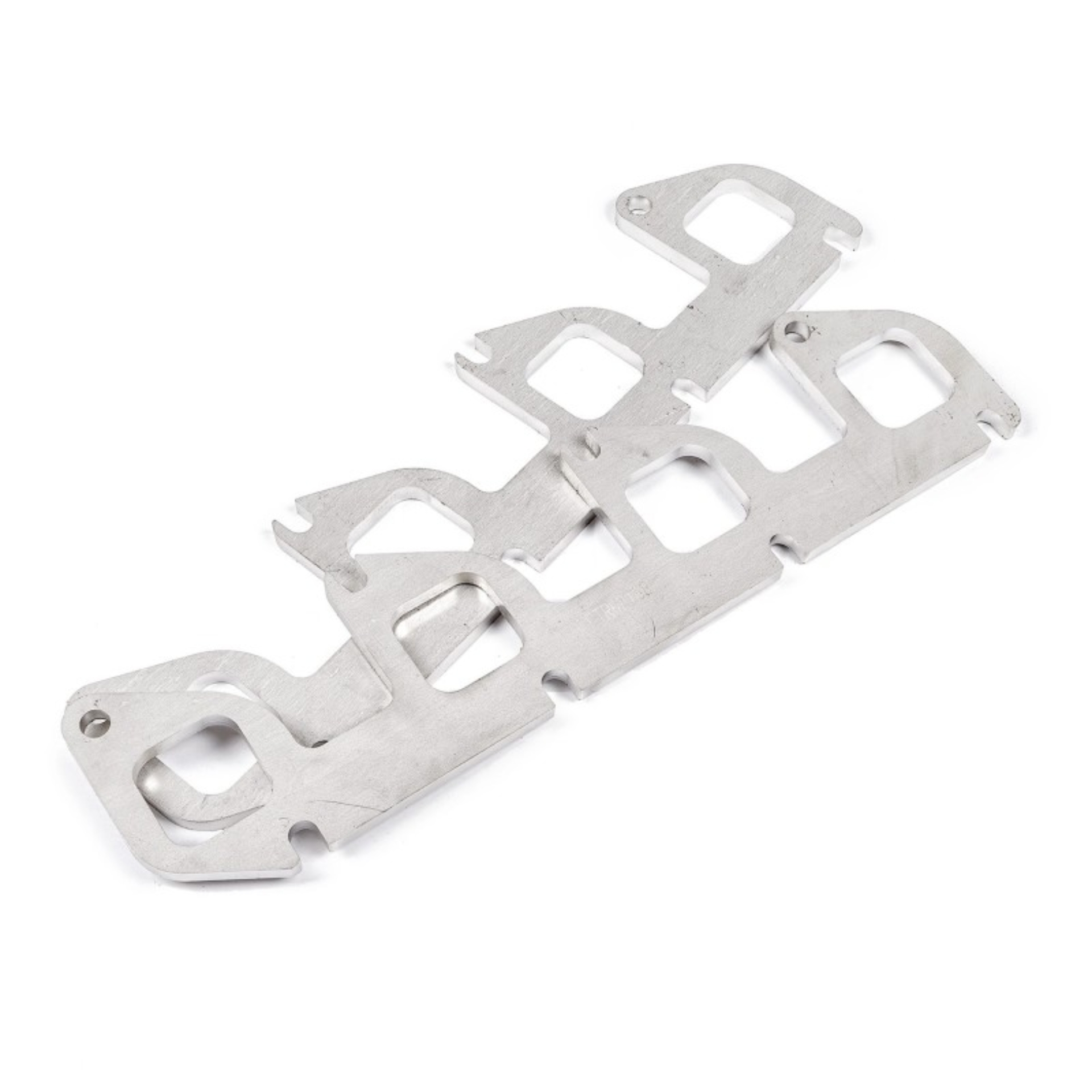 Picture of Stainless Works, Ford 6.2L. Square port, 1-7/8" primary header flanges.