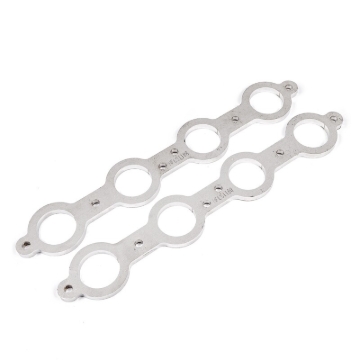 Picture of Stainless Works, LS1/LS6 Chevrolet round port 1-7/8" primary header flanges.