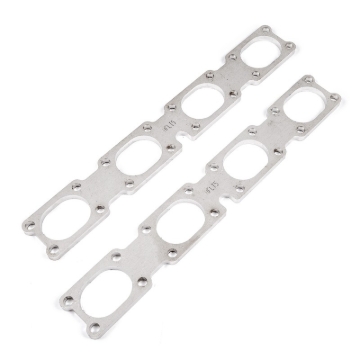 Picture of Stainless Works, LT5 Chevrolet flat rectangular port 2" primary header flanges.