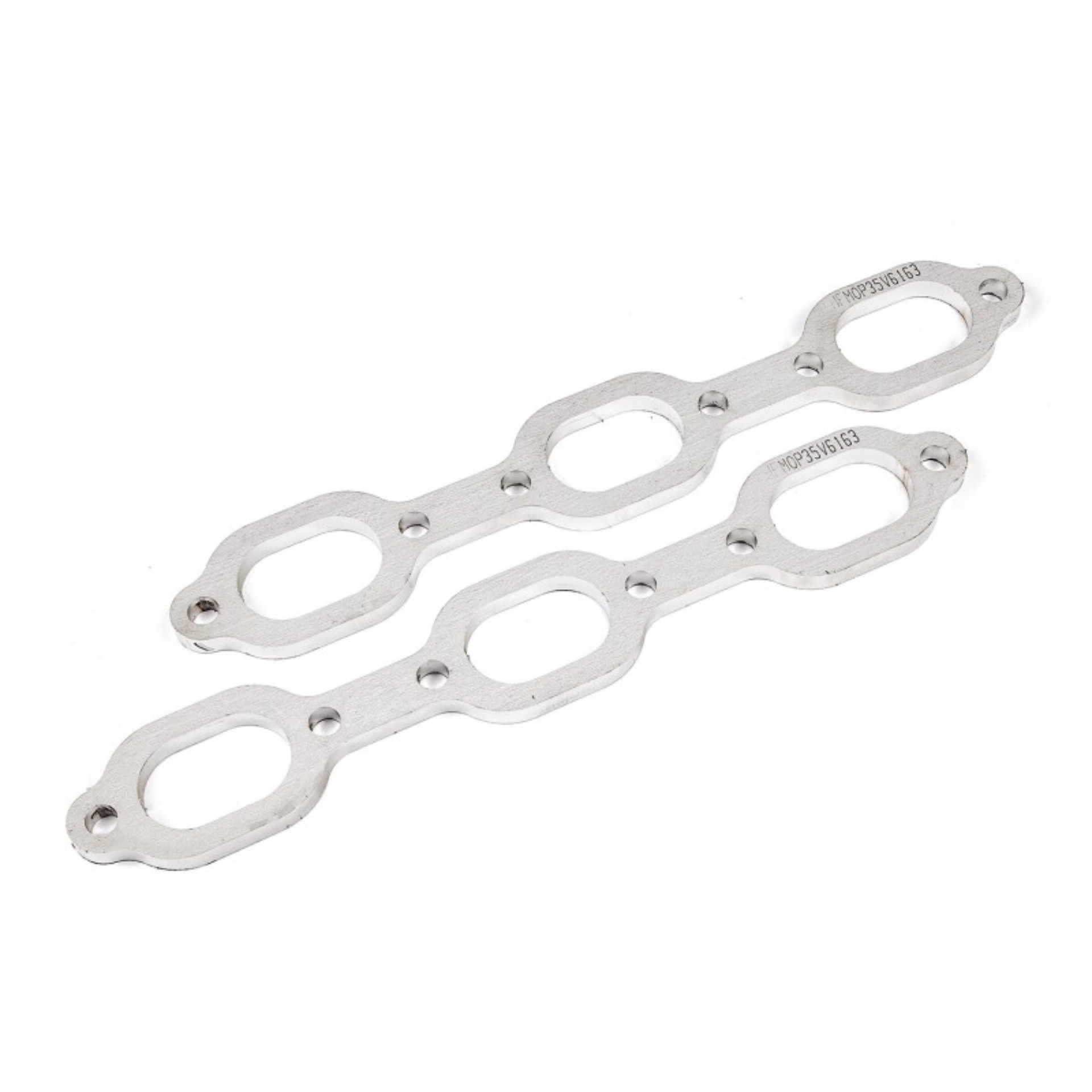 Picture of Stainless Works, 3.5L V6 flat oval port, 1-5/8" primary, header flanges.