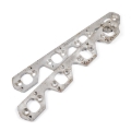 Picture of Stainless Works, SBF big tube wide rectangular port, header adapter flanges.