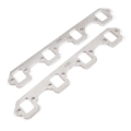 Picture of Stainless Works, SBF Stock rectangular shaped port, 1-5/8" primary HDR. flanges.