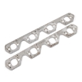 Picture of Stainless Works, SBF big tube wide rectangular port, header adapter flanges.