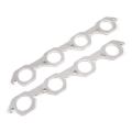 Picture of Stainless Works, SBF "AFR 225 HEAD" round port 2" primary header flanges.