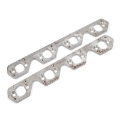 Picture of Stainless Works, SBF big tube wide rectangular port, header adapter flanges.