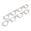 Picture of Stainless Works, SBF Trick Flow high port, 1-7/8" primary header flanges.