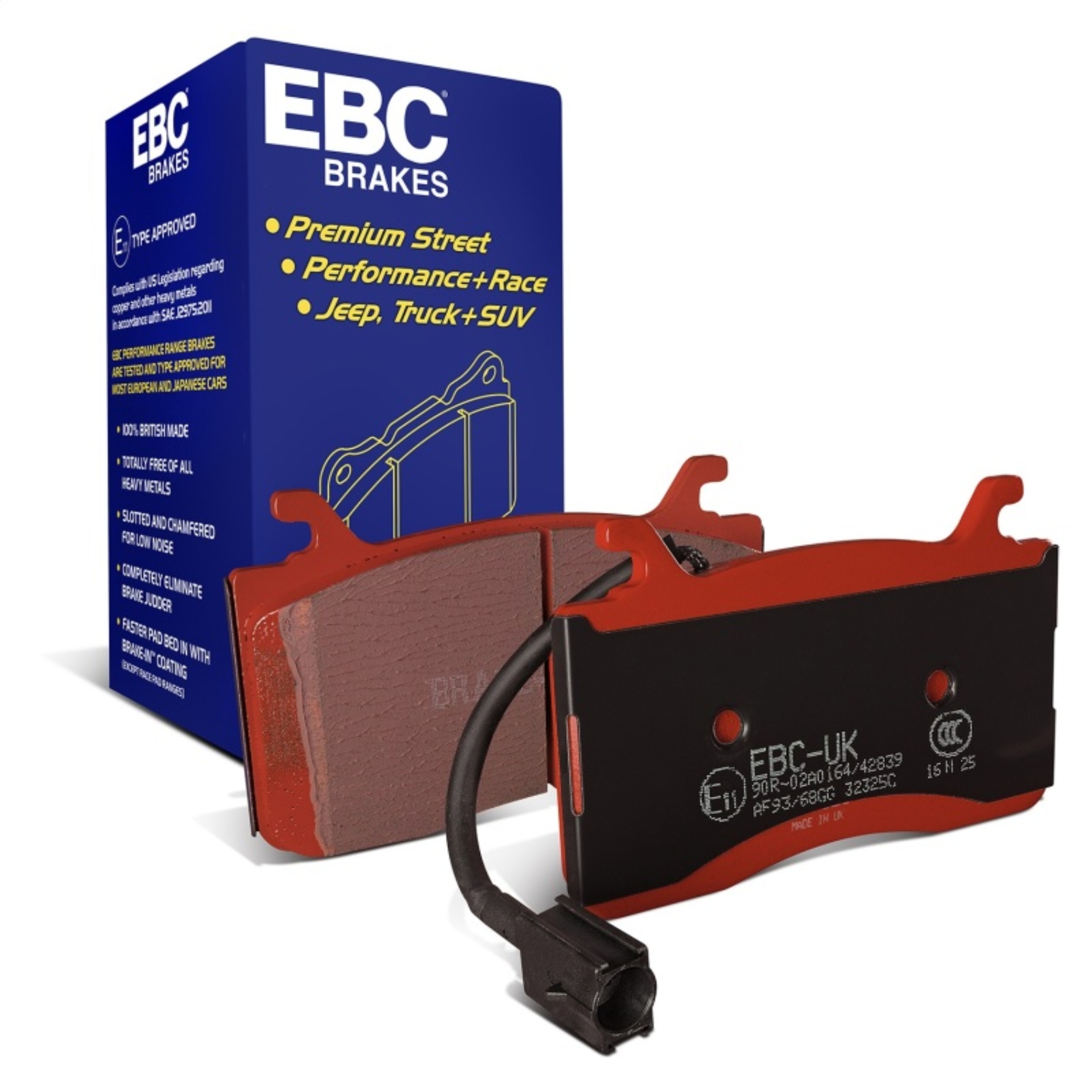 Picture of EBC Redstuff Brake Pad Sets - DP32325C