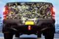 Picture of Rally Armor RAL UR Blk Flap/Dark Grey Logo Mud Flaps - MF53-UR-BLK/DGRY