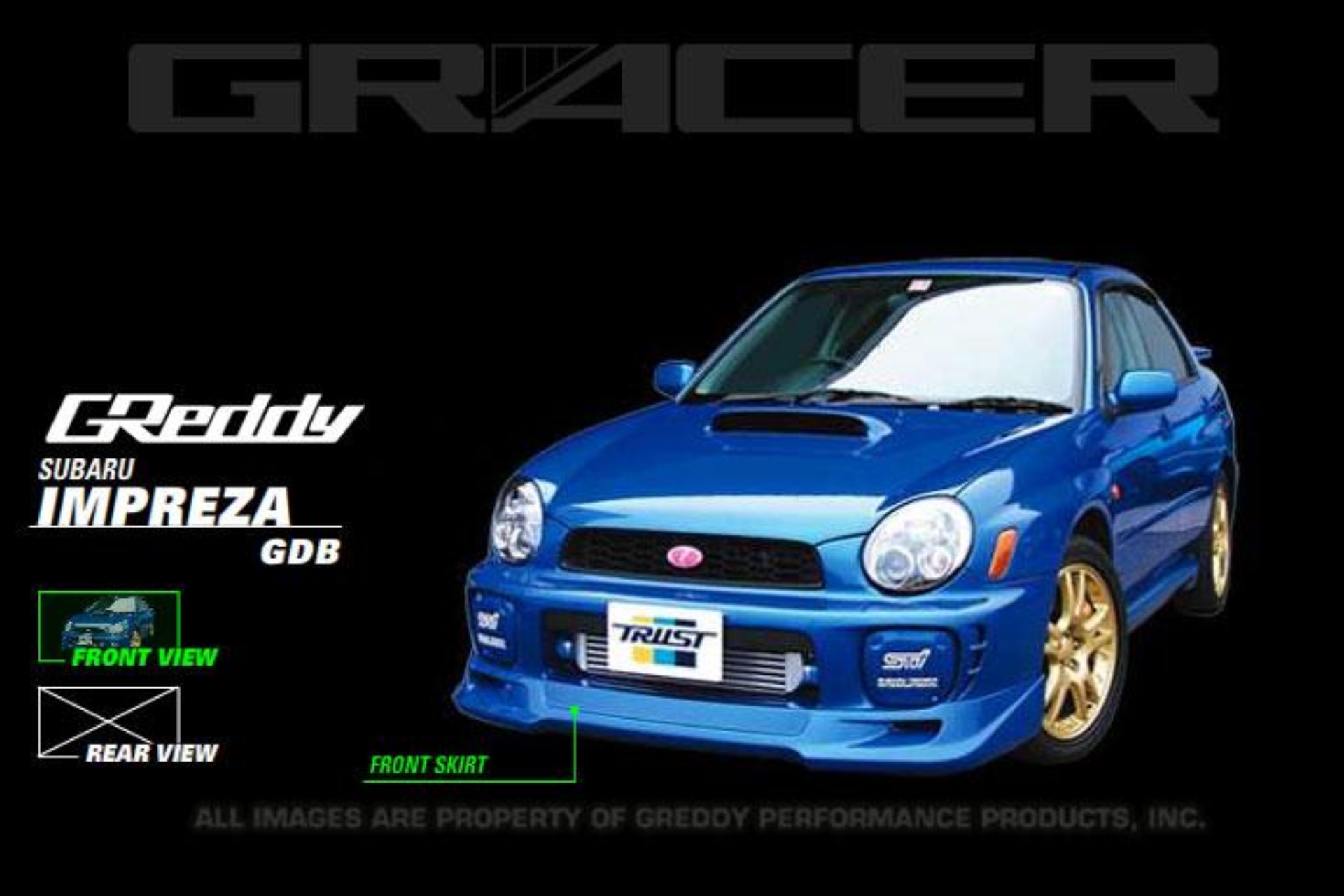 Picture of GReddy GRE Spoiler - 17060052