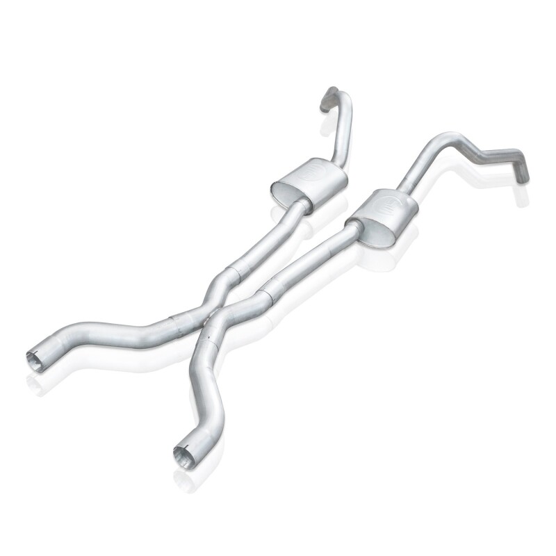 Picture of Stainless Works, 1962-67 Chevy II Nova SBC 3" 304 Stainless Steel exhaust.