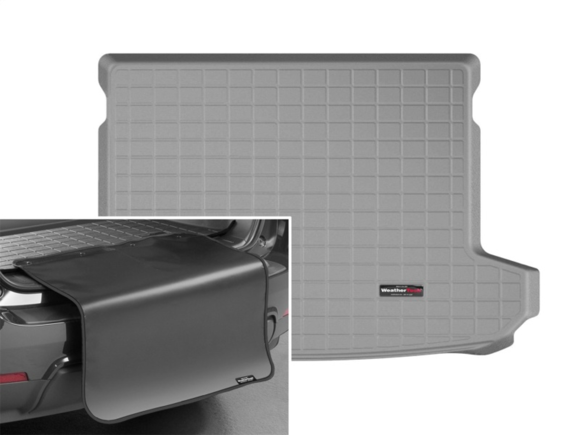 Picture of WeatherTech WT Cargo Liners-Grey Floor Mats - 421243SK