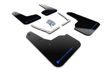 Picture of Rally Armor RAL UR Blk Flap/Blue Logo Mud Flaps - MF50-UR-BLK/BL