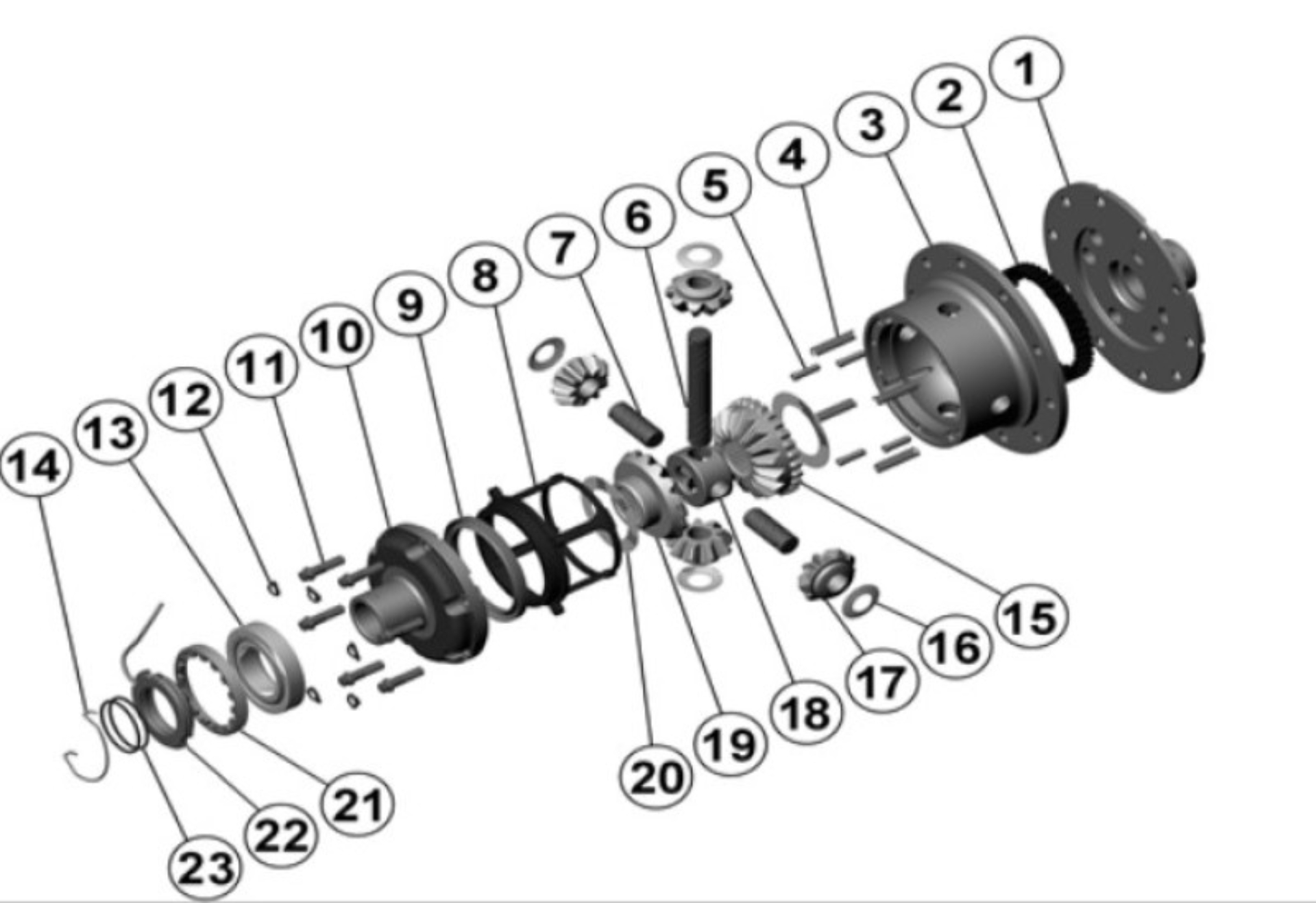Picture of ARB Diff Parts & Components Diff Rebuild Kits - 120601SP