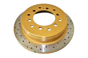 Picture of DBA 4000 Slot&Drill Rotors Rear Brake Rotors - DBA4793XS