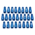 Picture of 6AN Male x -16' SAE Quick-Disconnect Female Threaded Cap Fitting, Blue - 25 Pack