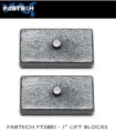 Picture of Fabtech FAB Leaf Spring Block Kit Leaf Springs & Accessories - FTSBK1