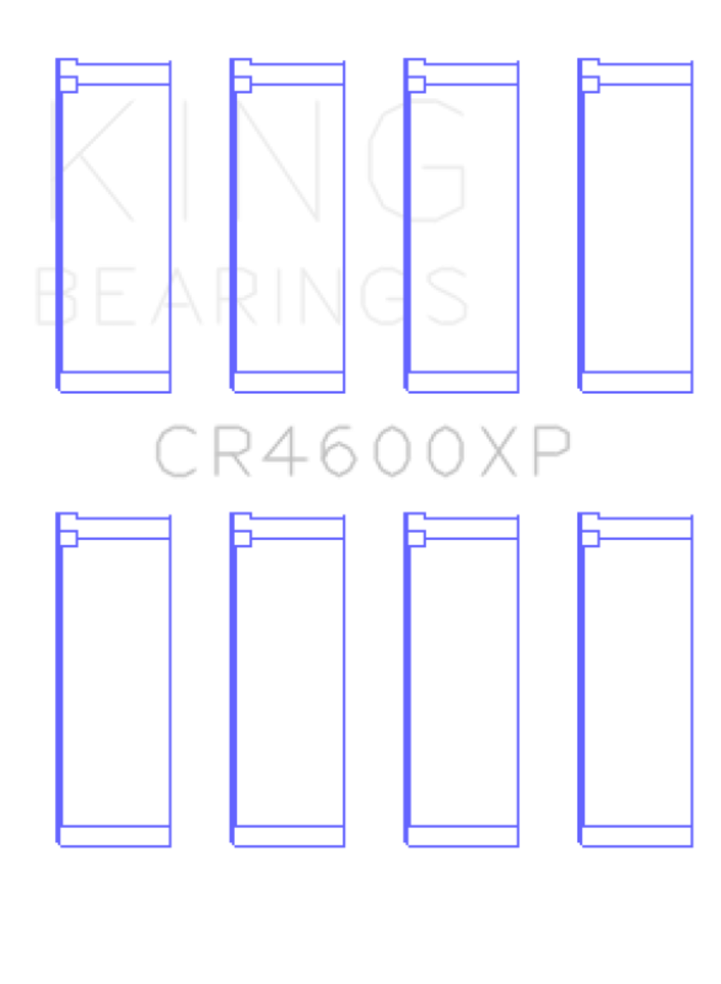 Picture of King Engine Bearings KING Connecting Rod Bearings - CR4600XP0.25