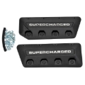 Picture of Edelbrock Supercharger Aluminum Coil Covers #41149 For 2018-19 Mustang GT 5.0L