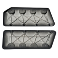 Picture of Edelbrock Supercharger Aluminum Coil Covers #41149 For 2018-19 Mustang GT 5.0L