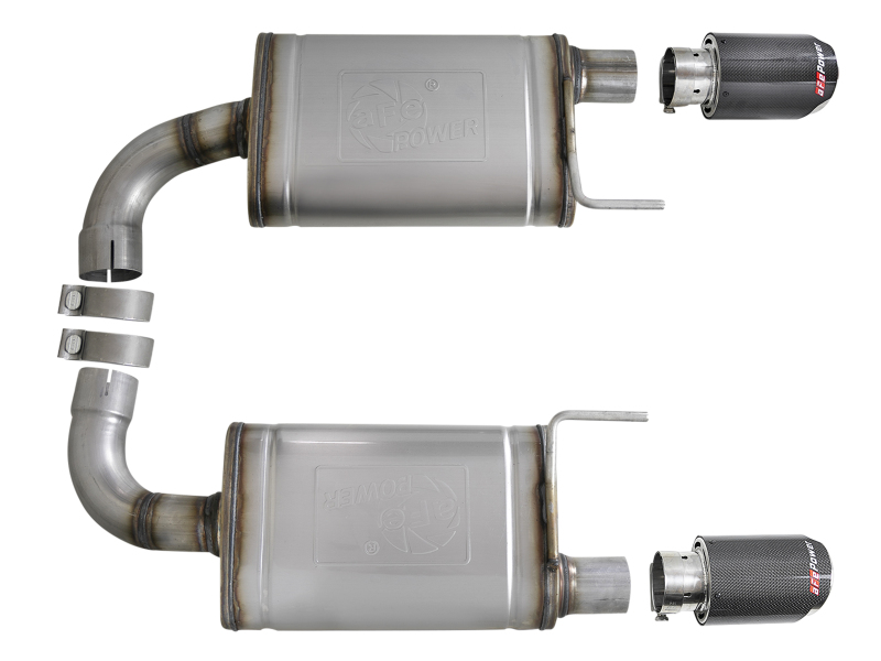 Picture of aFe Exhaust Axle Back - 49-43105-C