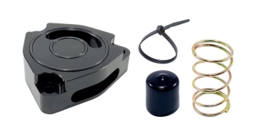 Picture of Torque Solution TQS BOV Sound Plate-Black Blow Off Valves - TS-SP2-HVBK