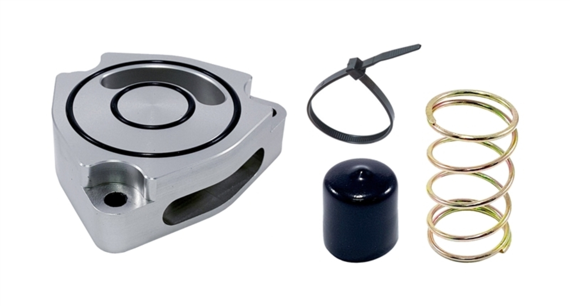 Picture of Torque Solution TQS BOV Sound Plate-Silver Blow Off Valves - TS-SP2-KFS