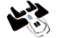 Picture of Rally Armor RAL UR Blk Flap/Rd Logo Mud Flaps - MF37-UR-BLK/RD