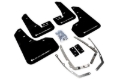 Picture of Rally Armor RAL UR Blk Flap/Wht Logo Mud Flaps - MF37-UR-BLK/WH