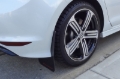 Picture of Rally Armor RAL UR Blk Flap/Grey Logo Mud Flaps - MF40-UR-BLK/GRY