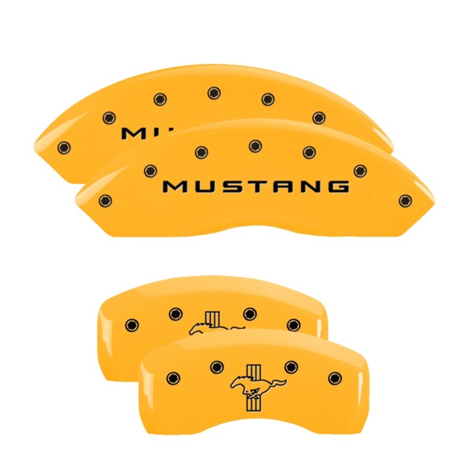 Picture of MGP Caliper Covers 4 Logo - 10017SMBPYL