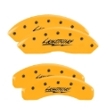Picture of MGP Caliper Covers 4 Logo - 10021SLTGYL