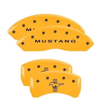 Picture of MGP Caliper Covers 4 Logo - 10197SMB1YL