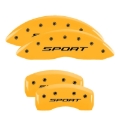 Picture of MGP Caliper Covers 4 Logo - 10244SSPTYL