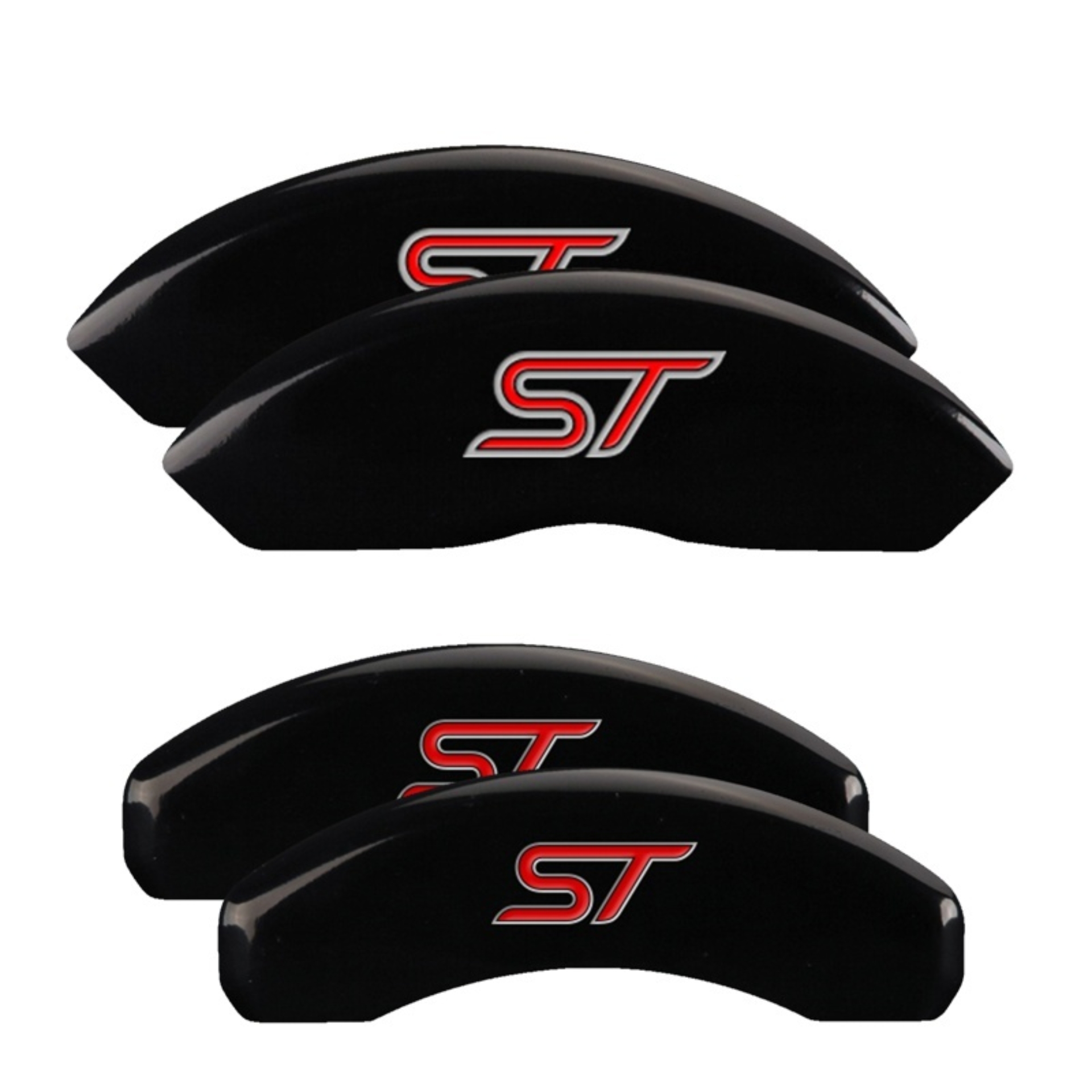 Picture of MGP Caliper Covers 4 Logo - 10244SST1BK