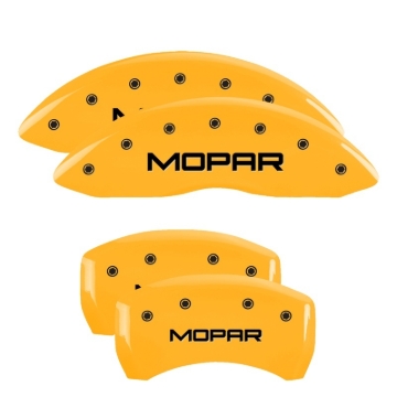 Picture of MGP Caliper Covers 4 Logo - 12005SMOPYL