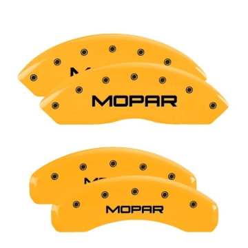 Picture of MGP Caliper Covers 4 Logo - 12059SMOPYL