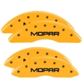 Picture of MGP Caliper Covers 4 Logo - 12124SMOPYL