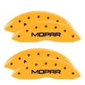 Picture of MGP Caliper Covers 4 Logo - 12203SMOPYL